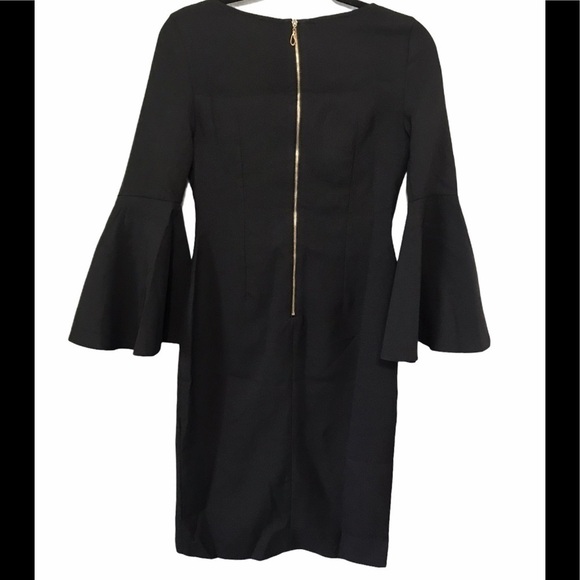 Few Moda Bell Sleeved Dress w/Exposed Zipper D05 - Picture 11 of 11
